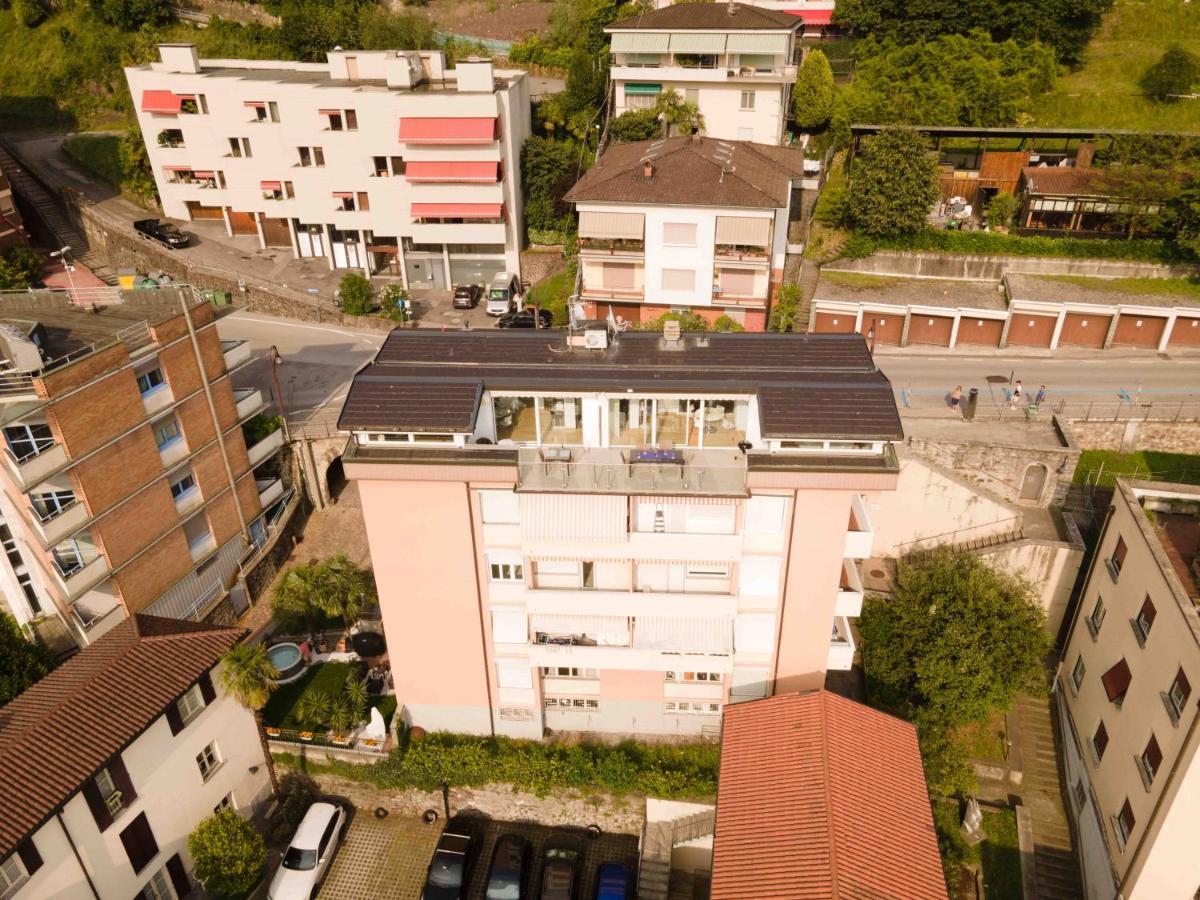 Casa Elea_ Panoramic Attic In City Center Campione dʼItalia المظهر الخارجي الصورة