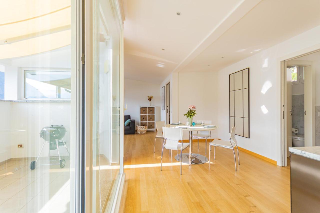 Casa Elea_ Panoramic Attic In City Center Campione dʼItalia المظهر الخارجي الصورة